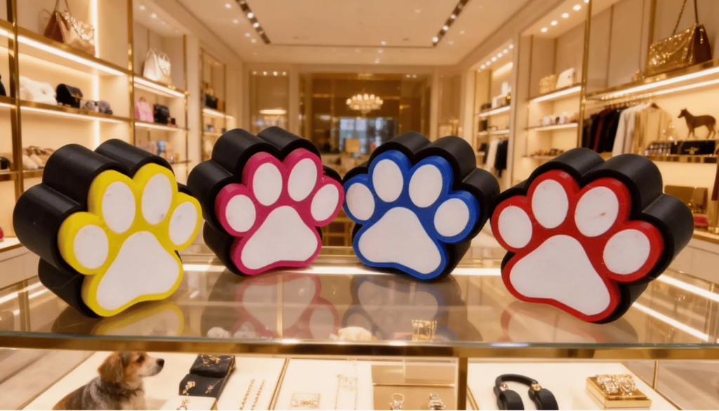 Paw Print Clicker 3-pack